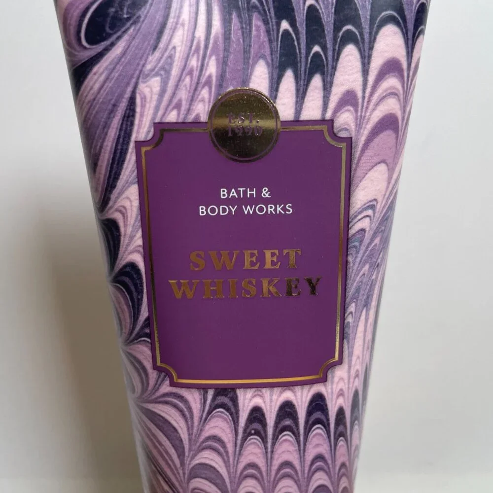 Bath & Body Works Sweet Whiskey Body Cream 8 oz Shea Butter Hyaluronic Acid